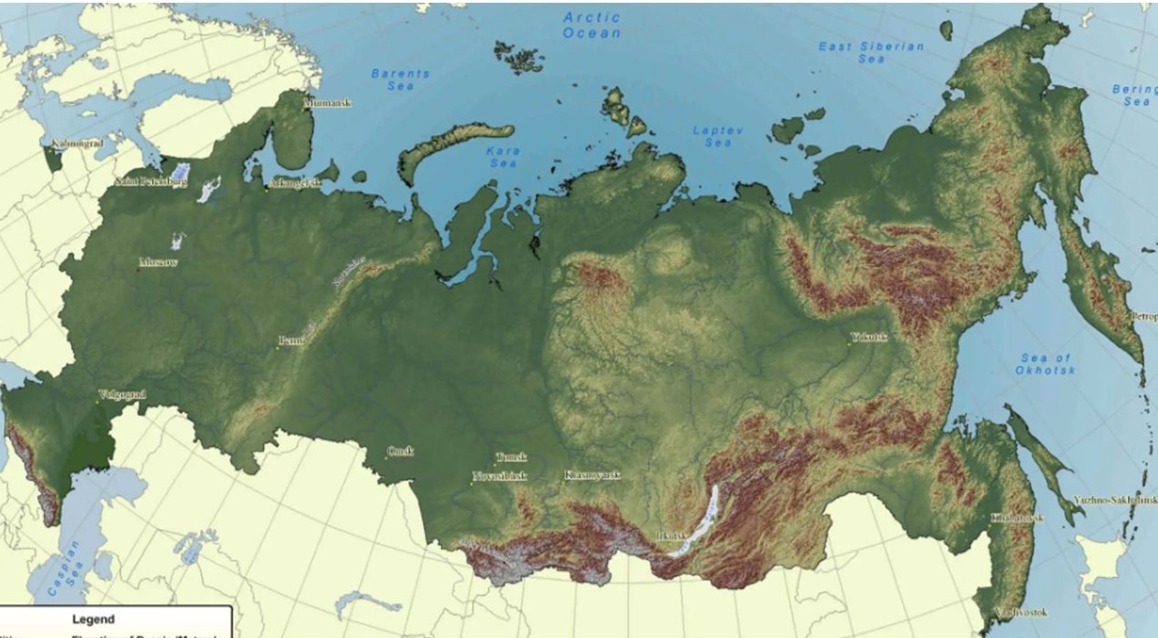 Russia Map